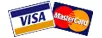 VISA oder Mastercard-Kreditkarte